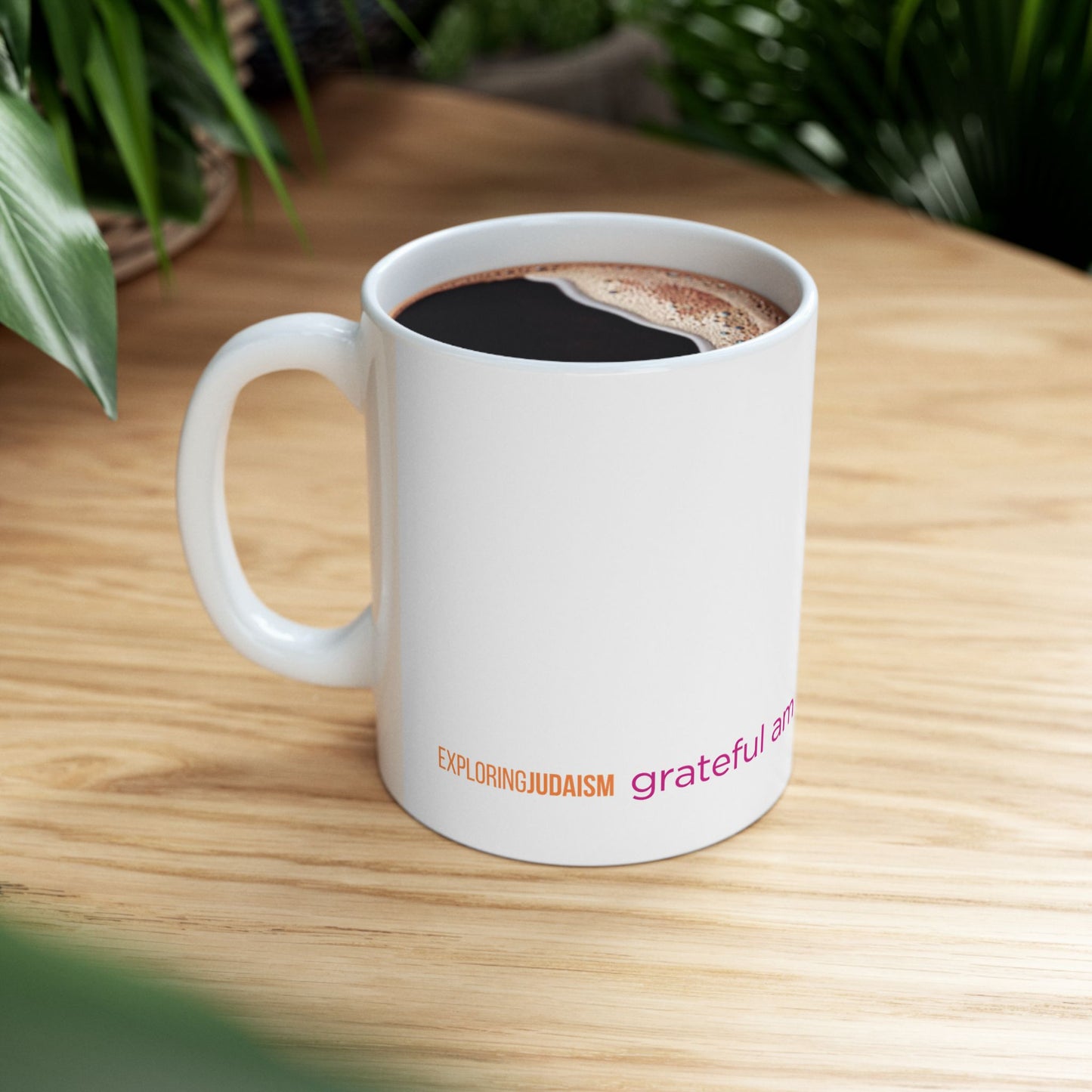 Modxh Ani Cup of Gratitude Mug by Exploring Judaism