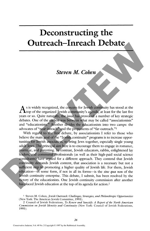 Deconstructing the Outreach Inreach Deba