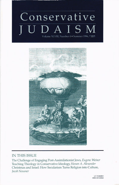 Teaching Theology in Conservative Ideology - Historical Judaism and the Concept of Education