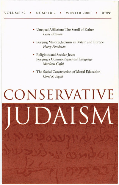 Walking Together - Can Religious and Secular Jews Forge a Common Spiritual Language