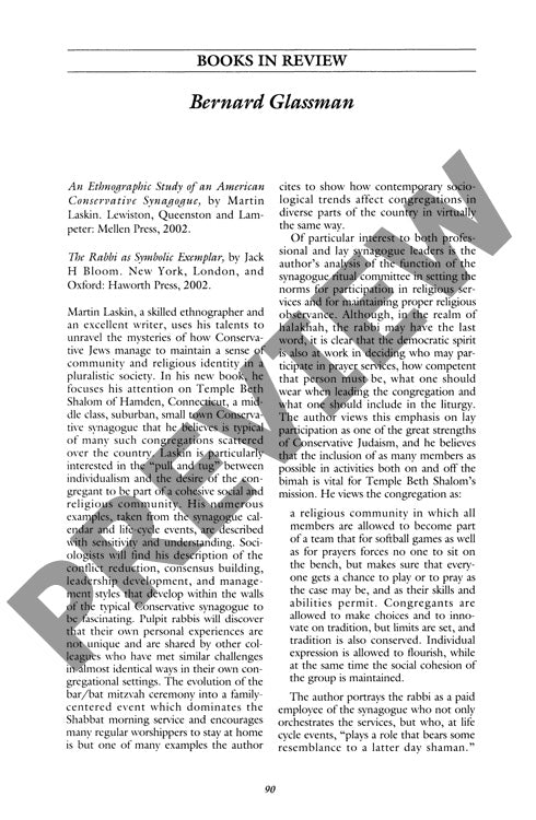 Book Reviews