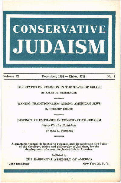 Waning Traditionalism Among American Jews