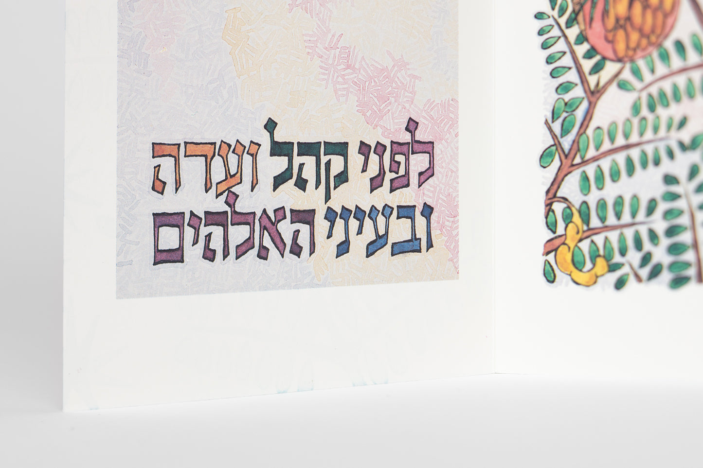 Fruit of Israel Ketubah