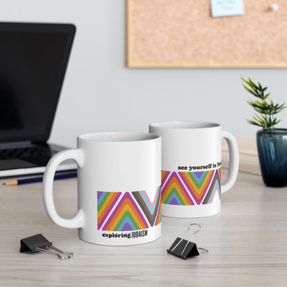 Pride Mug by Exploring Judaism