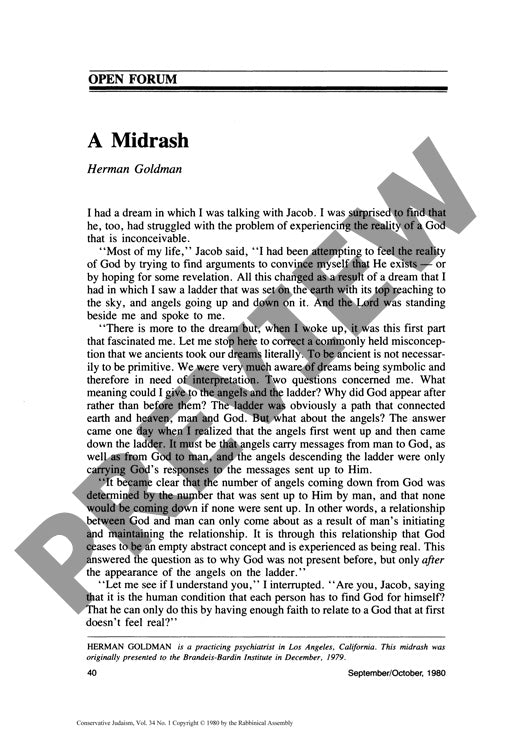 A Midrash