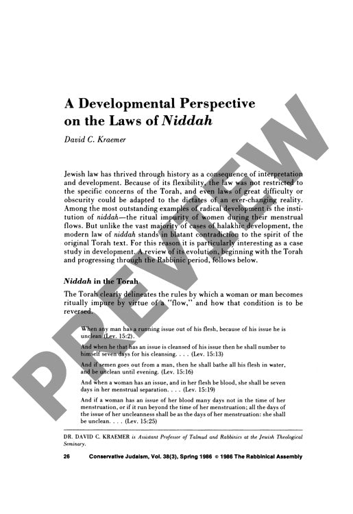 A Development Perspective on the Laws Of