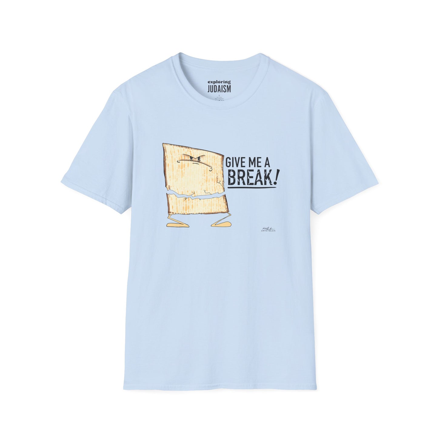 Yahatz "Give Me a Break!" Passover T-Shirt by Exploring Judaism
