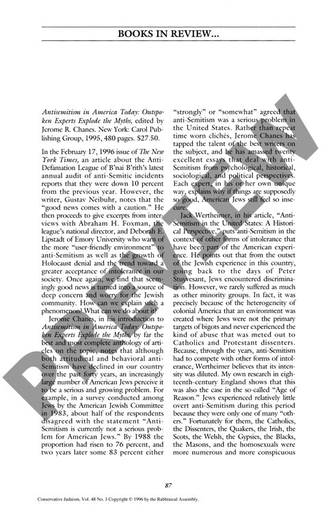 Book Reviews