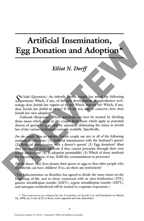Artificial Insemination Egg Donation And