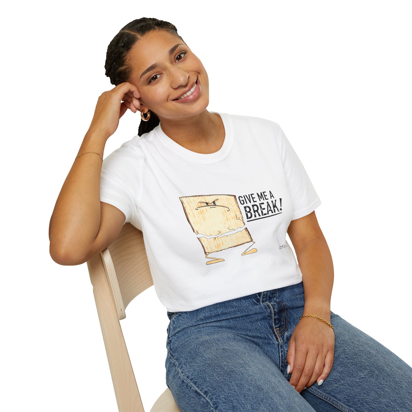 Yahatz "Give Me a Break!" Passover T-Shirt by Exploring Judaism