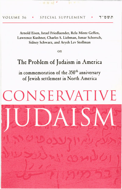 The Problem with Judaism in America