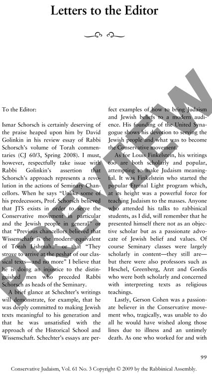 Letters to the Editor