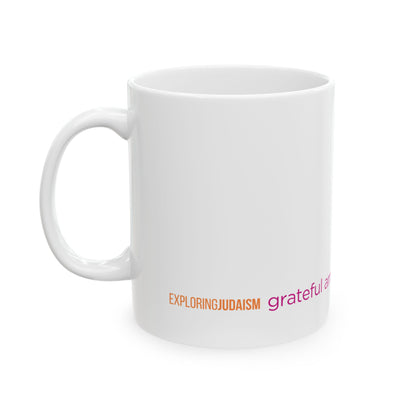 Modxh Ani Cup of Gratitude Mug by Exploring Judaism