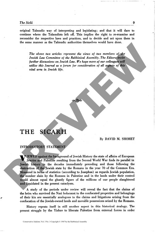 The Sicarii