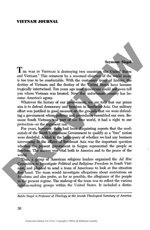 Vietnam Journal