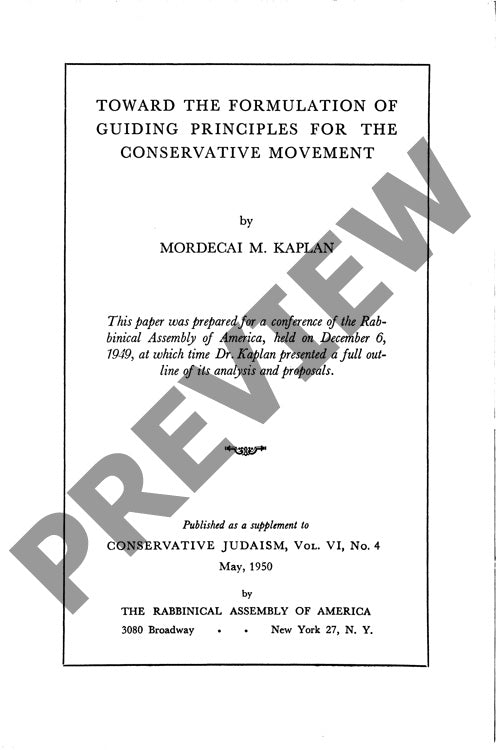 Supplement Toward the Formulation of Gui