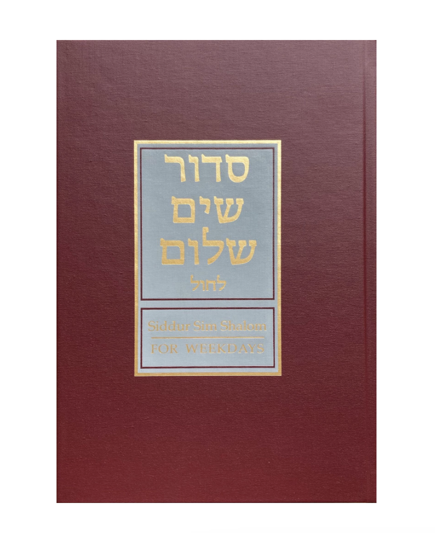 cover of Siddur Sim Shalom for Weekdays (Large Print ed.)