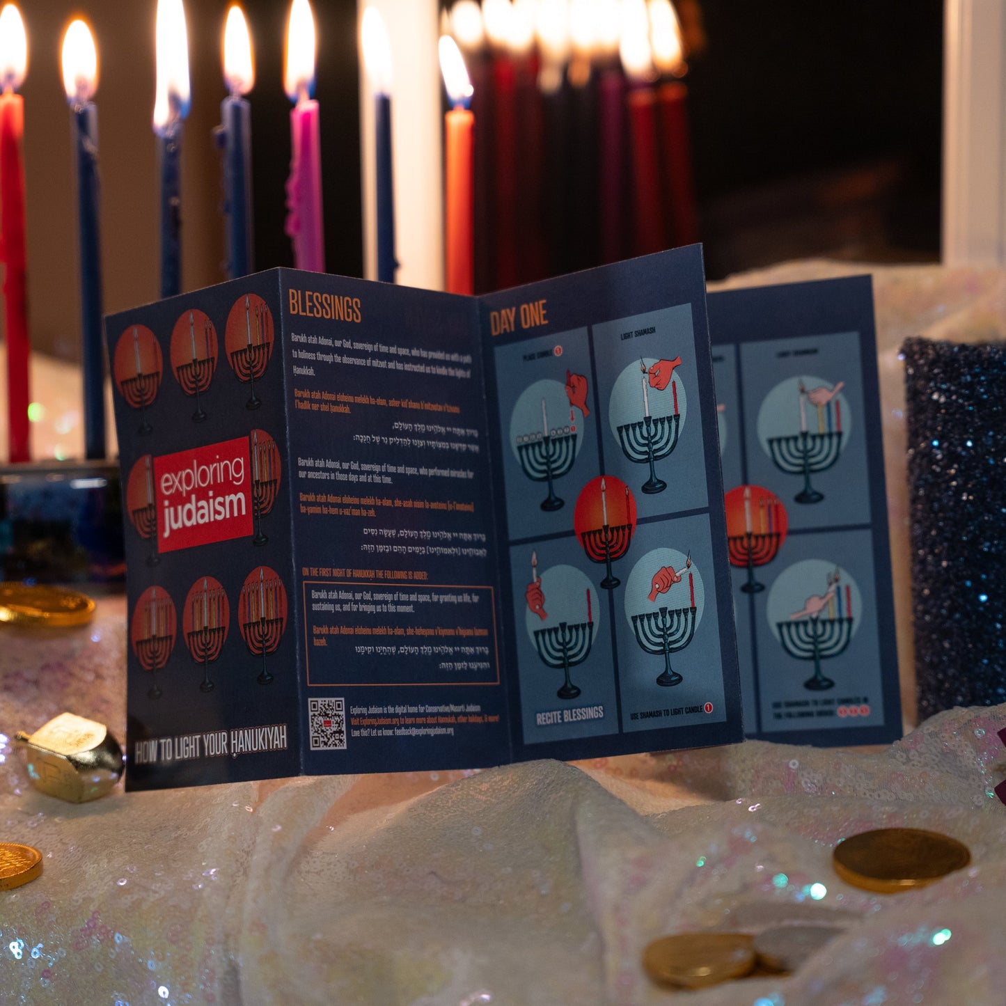 Hanukkah Blessings How-To Handbook by Exploring Judaism