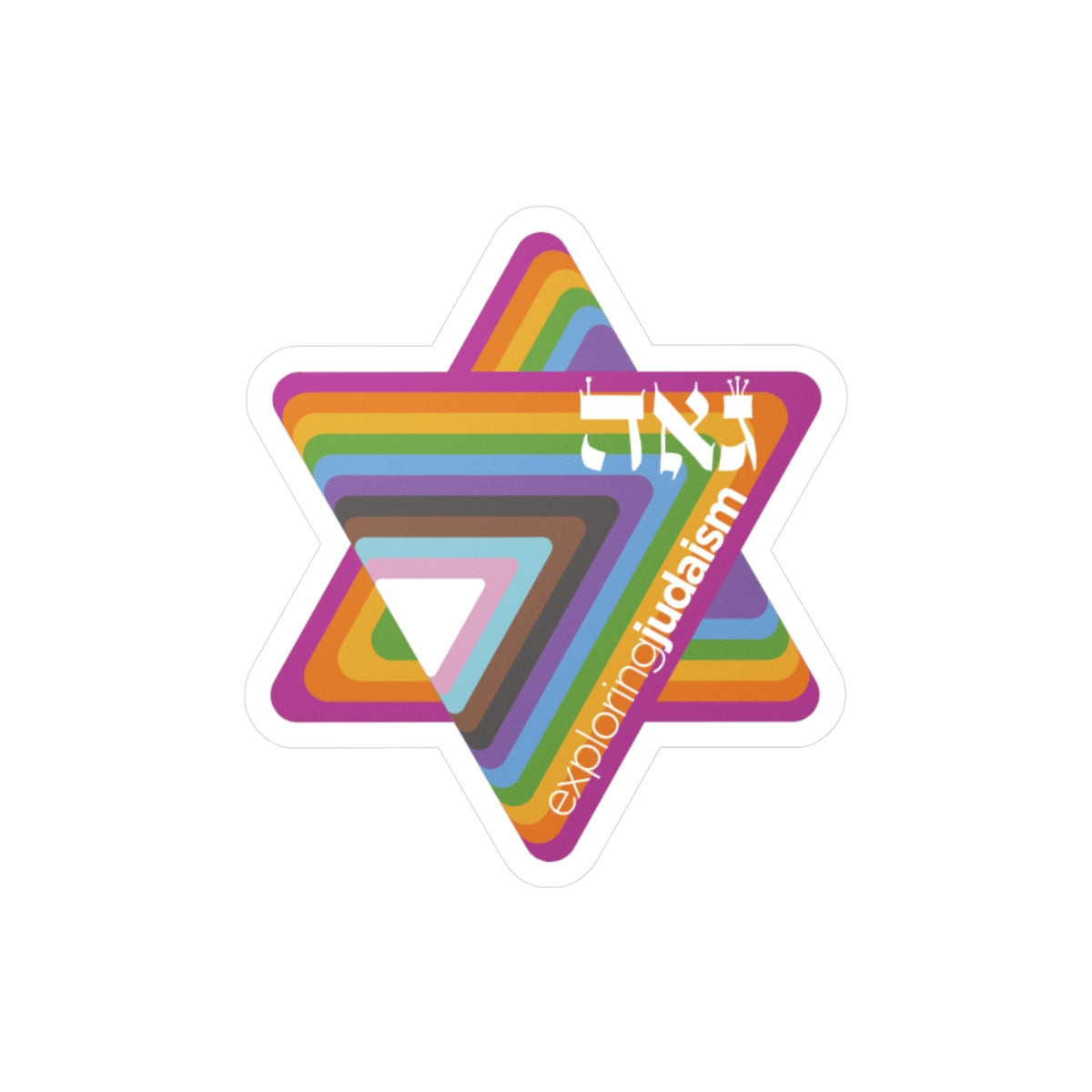 Pride Stickers by Exploring Judaism